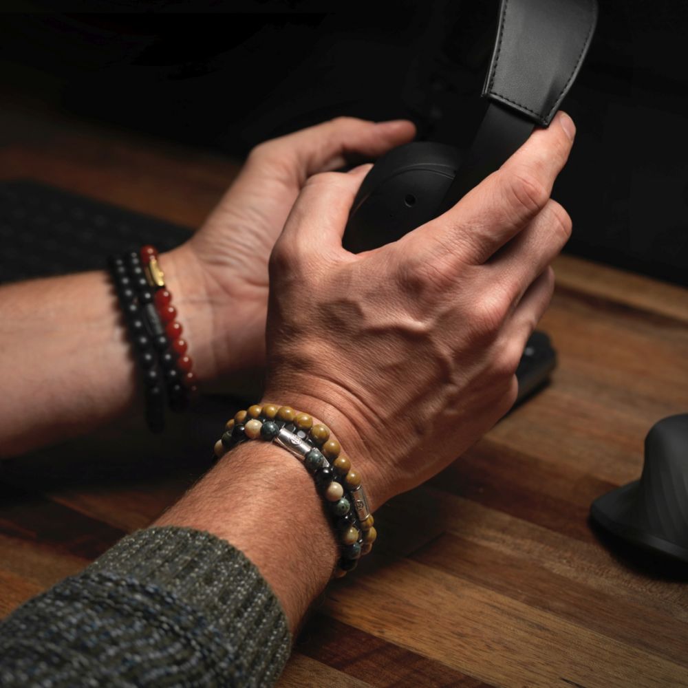 Rebel and Rose Autumn Storm 8mm Bracelet-PEROZ Accessories