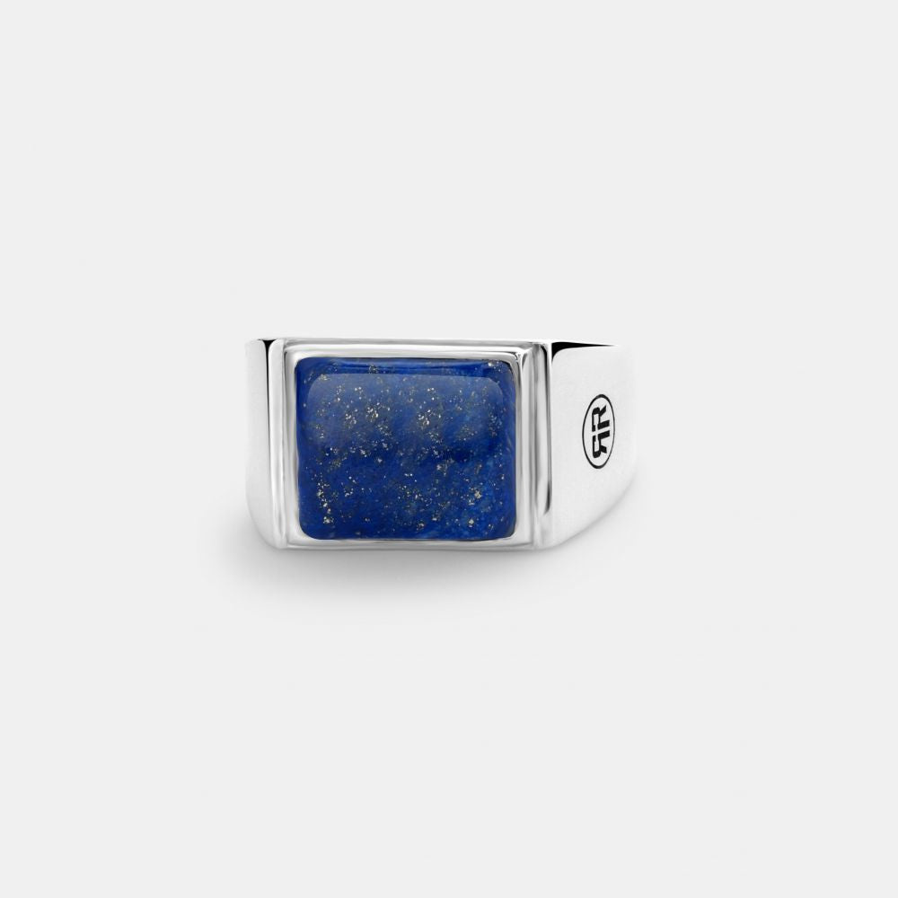 Rebel and Rose Ring Square Lapis Lowneck-PEROZ Accessories