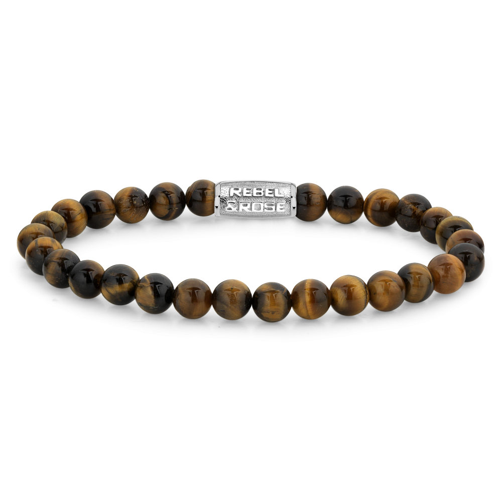 Rebel and Rose Tiger Lily 6mm Bracelet-PEROZ Accessories