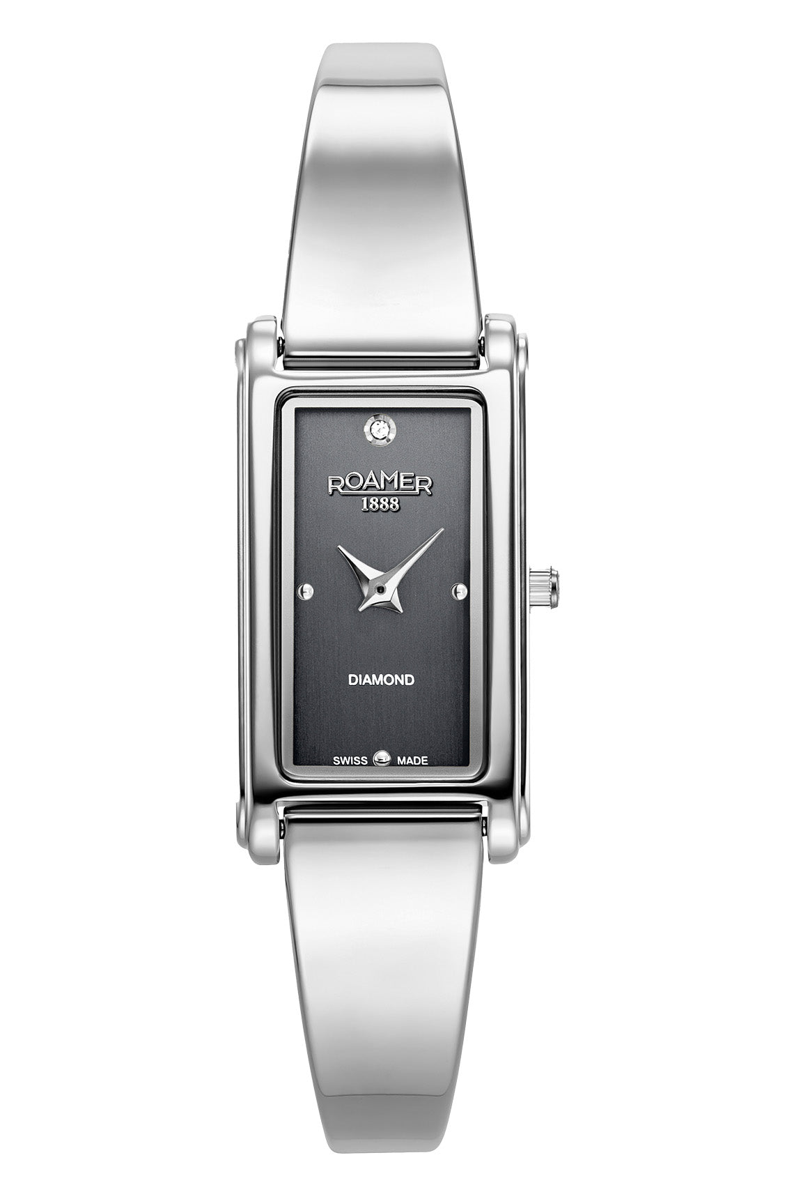 Roamer Elegance Diamond 17mm Stainless Steel Strap Watch-PEROZ Accessories