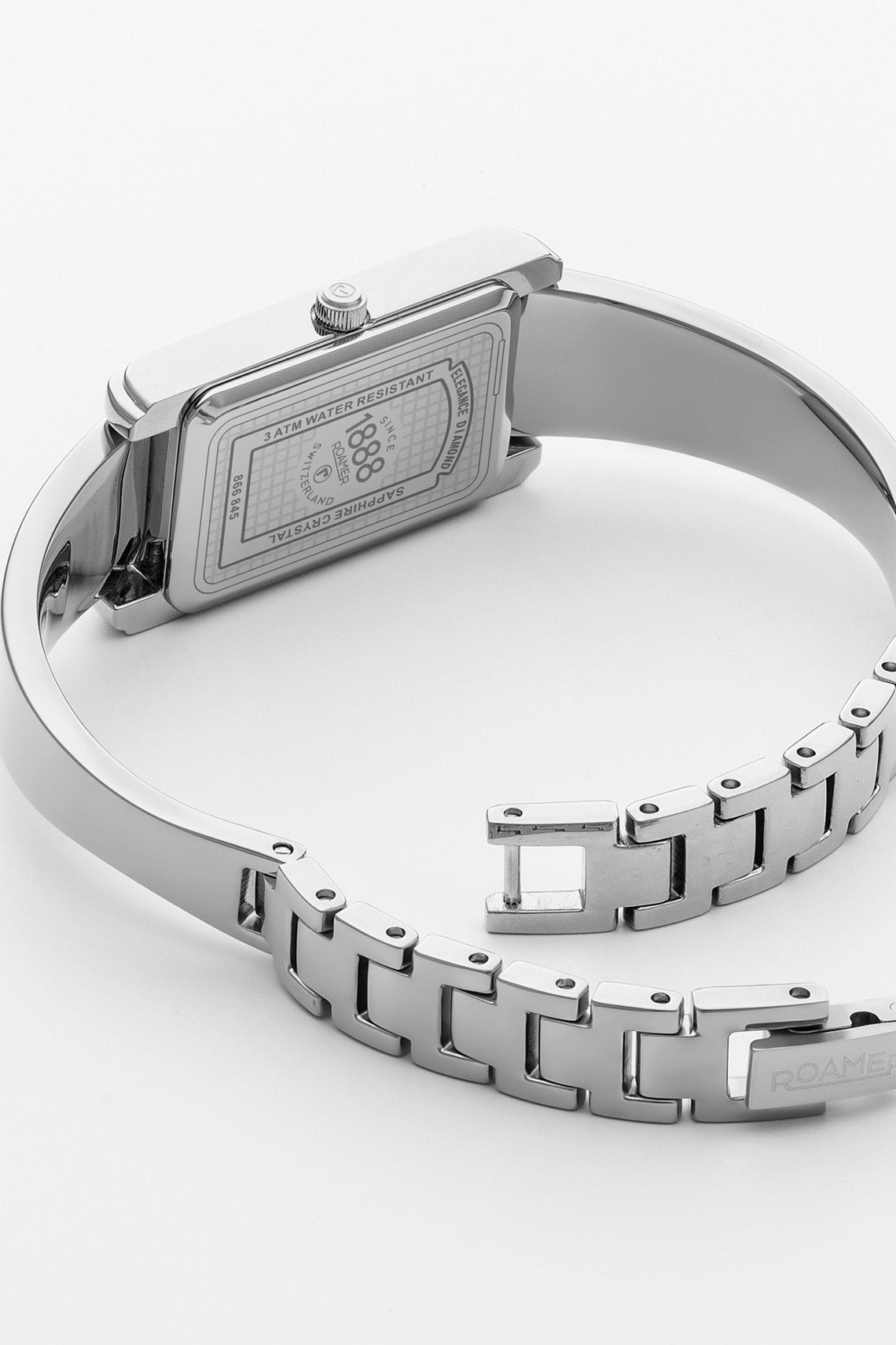 Roamer Elegance Diamond 17mm Stainless Steel Strap Watch-PEROZ Accessories