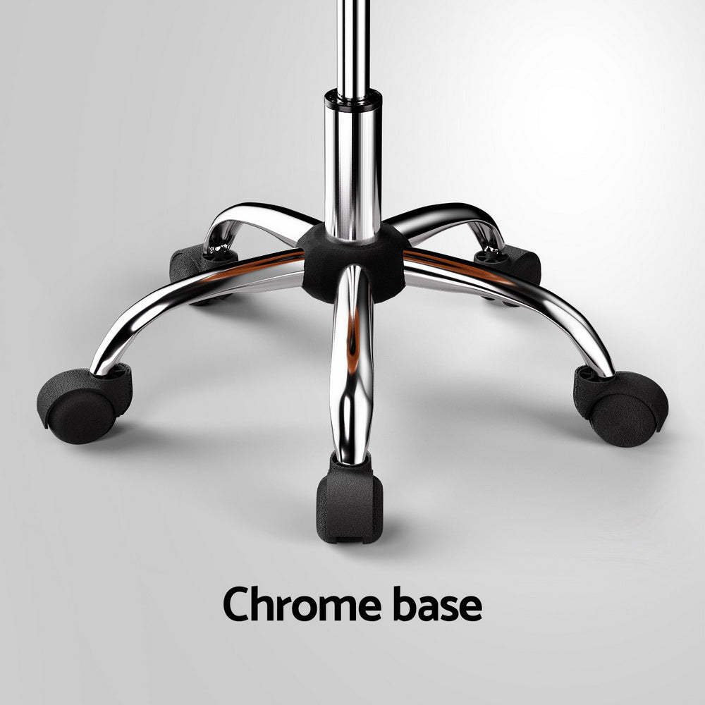 Artiss Salon Stool Swivel Chair Backrest Chairs-Furniture > Bar Stools & Chairs-PEROZ Accessories