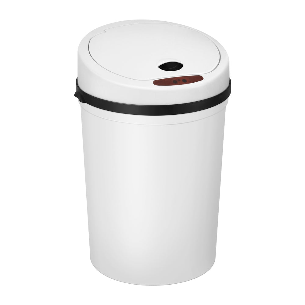 Devanti Sensor Bin Motion Rubbish Bins Kitchen Automatic Trash Can White 9L-Home & Garden > Kitchen Bins > Automatic Bins-PEROZ Accessories