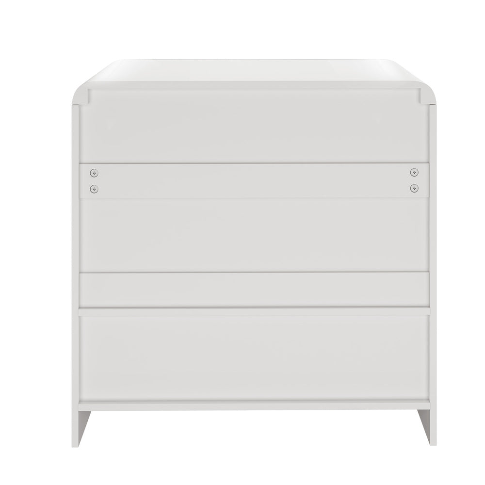 Oikiture Buffet Sideboard Storage Cabinet 2 Doors Cupboard White-Sideboard-PEROZ Accessories