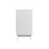 Oikiture Buffet Sideboard Storage Cabinet 4 Doors Cupboard White-Sideboard-PEROZ Accessories