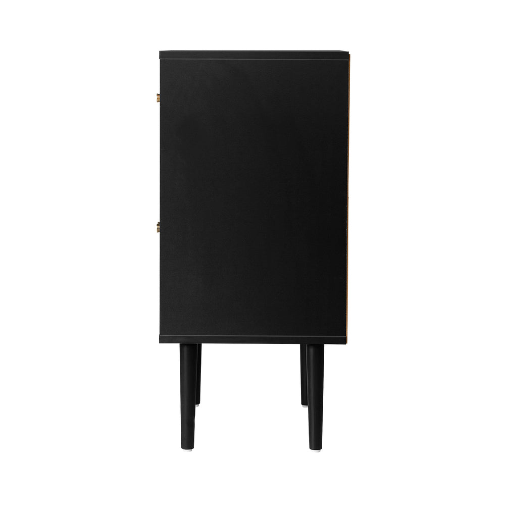 Oikiture Sideboard Buffet Storage Cabinet Hallway Kitchen Cupboard Drawers Table-Sideboard-PEROZ Accessories