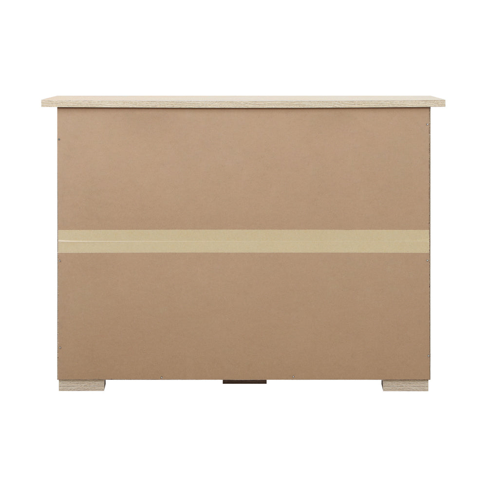 Oikiture Sideboard Buffet Cabinet with Sliding Doors, 86 x 27 x 63cm Hallway Table-Sideboard-PEROZ Accessories