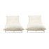 Livsip 2PCS Outdoor Sun Lounge Day Bed Patio Chairs-Sun Beds-PEROZ Accessories