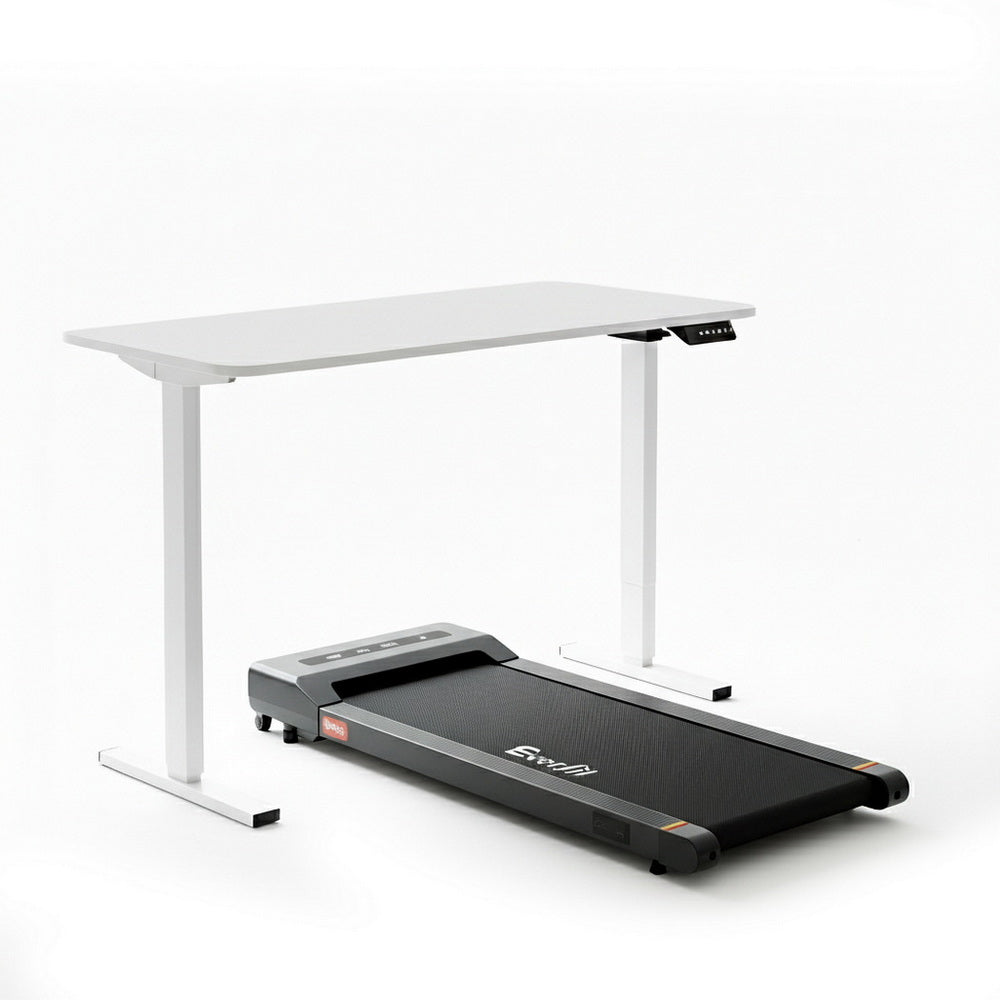 Artiss Electric Treadmill with 140cm Automatic Standing Desk Walking Pad 400mm-Furniture > Office > Desks-PEROZ Accessories