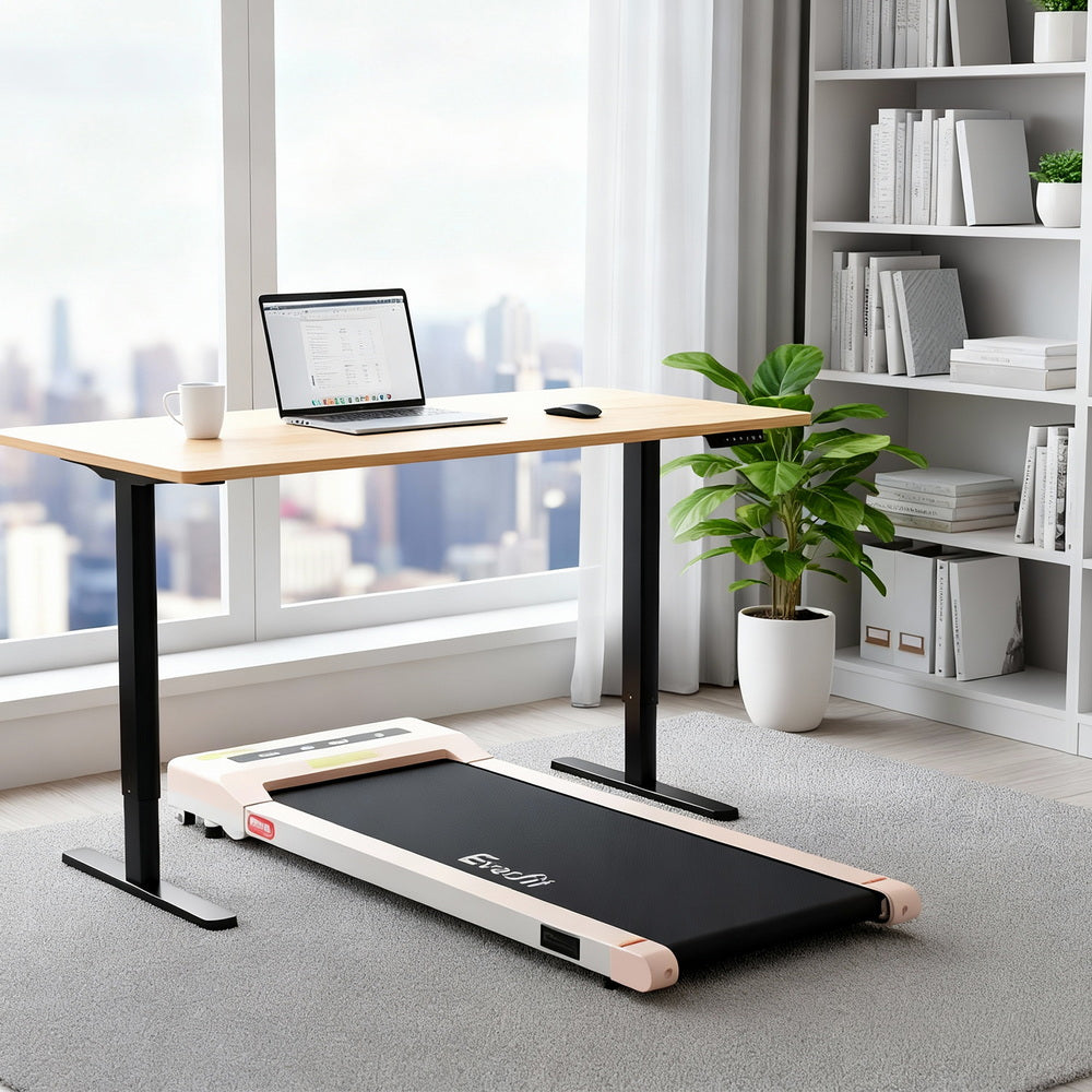 Artiss Electric Treadmill with 120cm Automatic Standing Desk Walking Pad 360mm-Furniture > Office > Desks-PEROZ Accessories