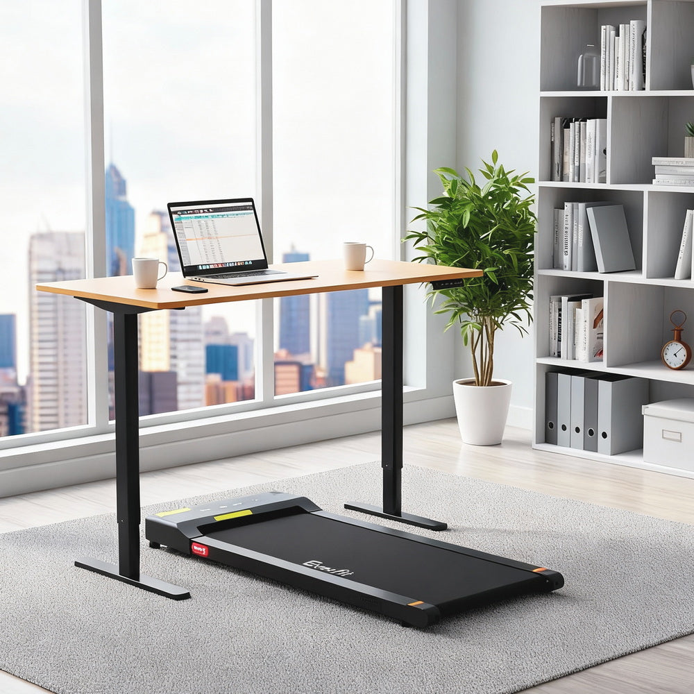 Artiss Electric Treadmill with 120cm Automatic Standing Desk Walking Pad 400mm-Furniture > Office > Desks-PEROZ Accessories