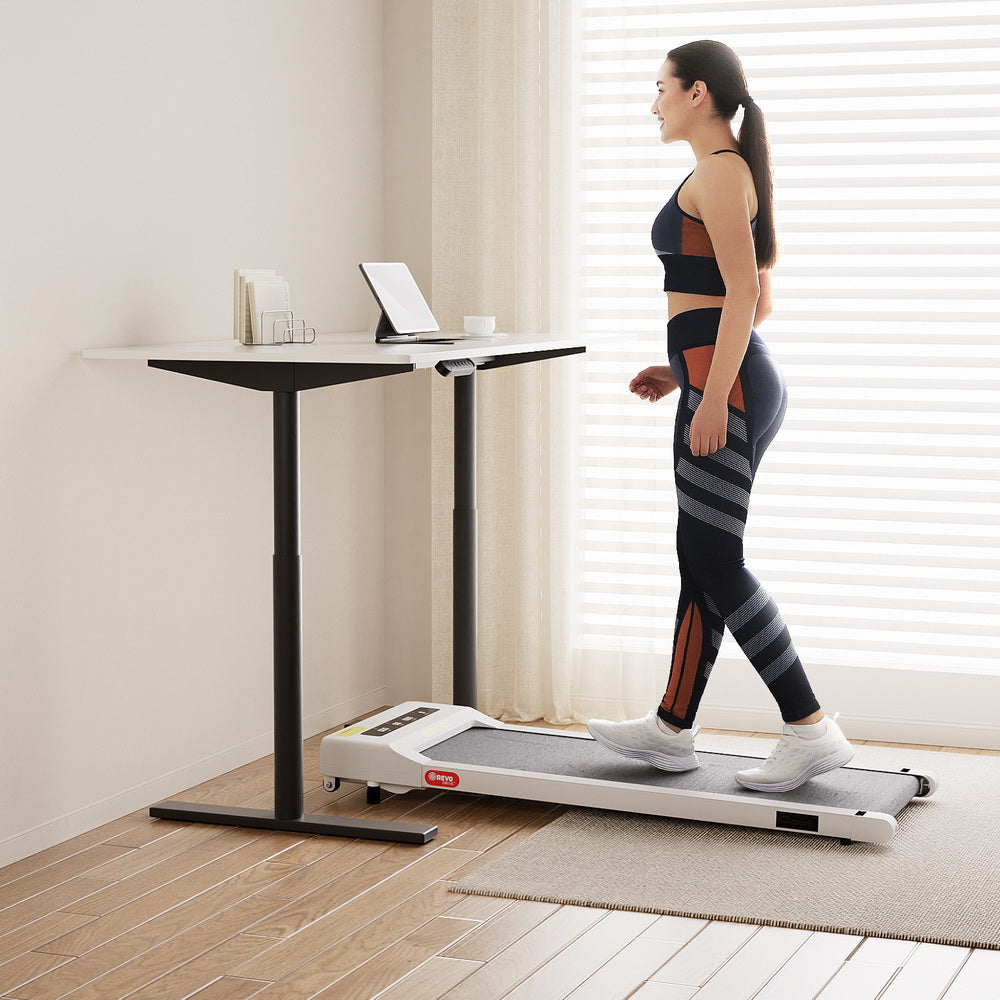 Artiss Treadmill Automatic Standing Desk with 360mm Electric Walking Pad-Furniture > Office > Desks-PEROZ Accessories