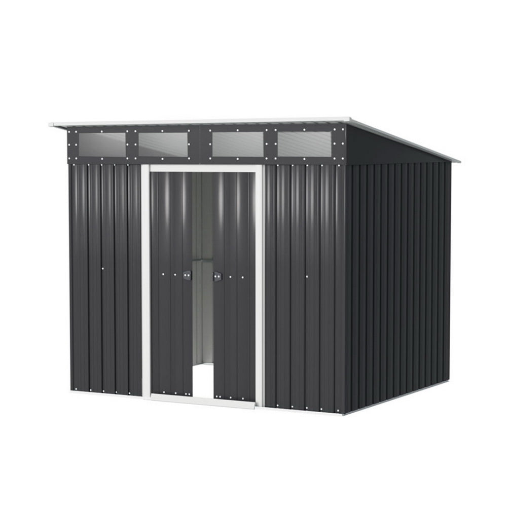 Giantz Garden Shed 2.38x1.99M Outdoor Storage Tool Workshop House Shelter-Home & Garden > Storage > Sheds-PEROZ Accessories