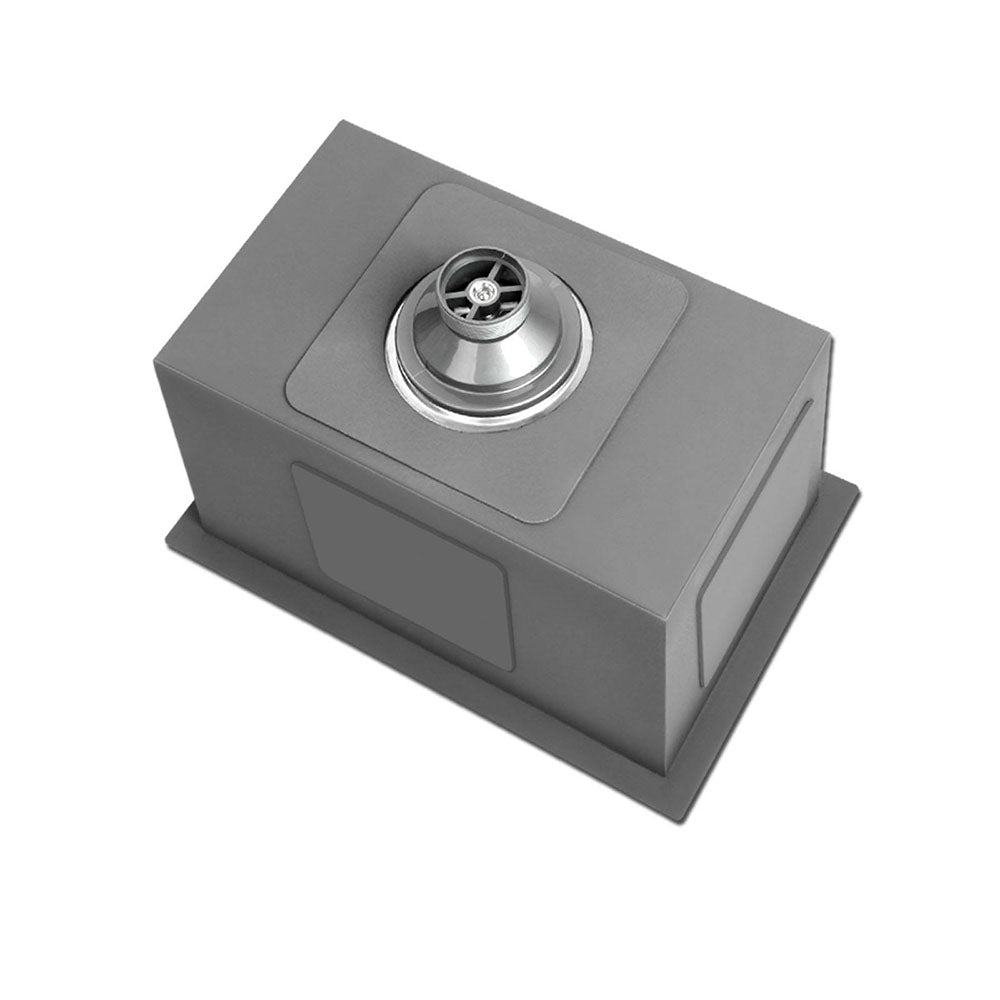 Cefito Kitchen Sink 45X30CM Stainless Steel Basin Single Bowl Black-Furniture > Dining > Kitchen Sinks-PEROZ Accessories