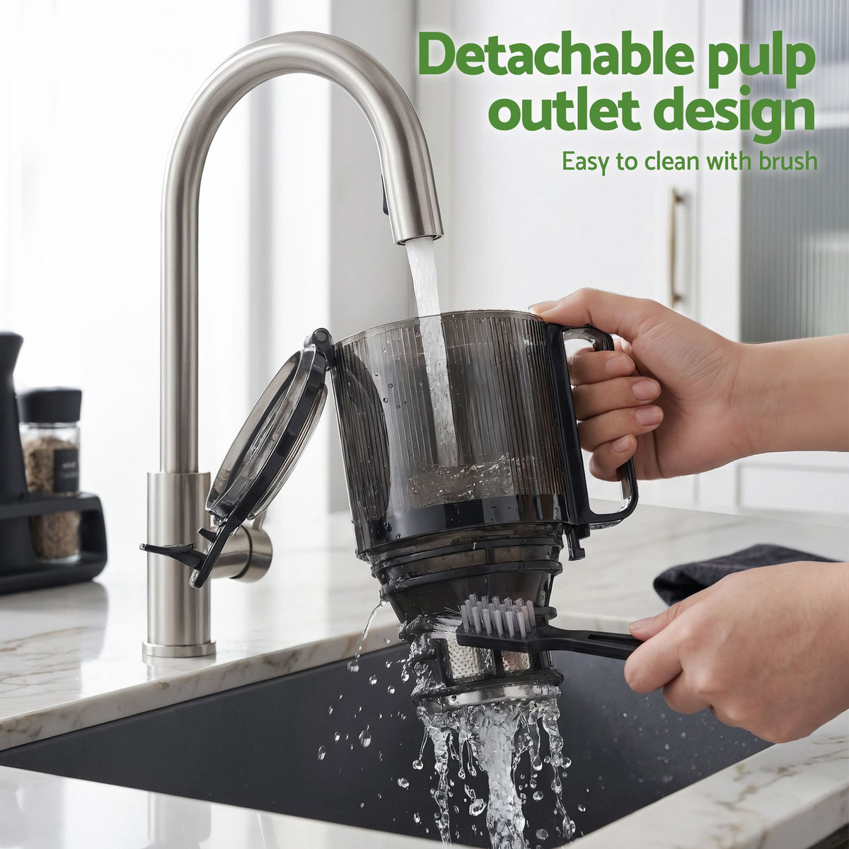 DEVANTI Slow Juicer Cold Press 200W for Fruit Vegetable Juice-Commercial > Commercial Others > Distilling & Brewing-PEROZ Accessories