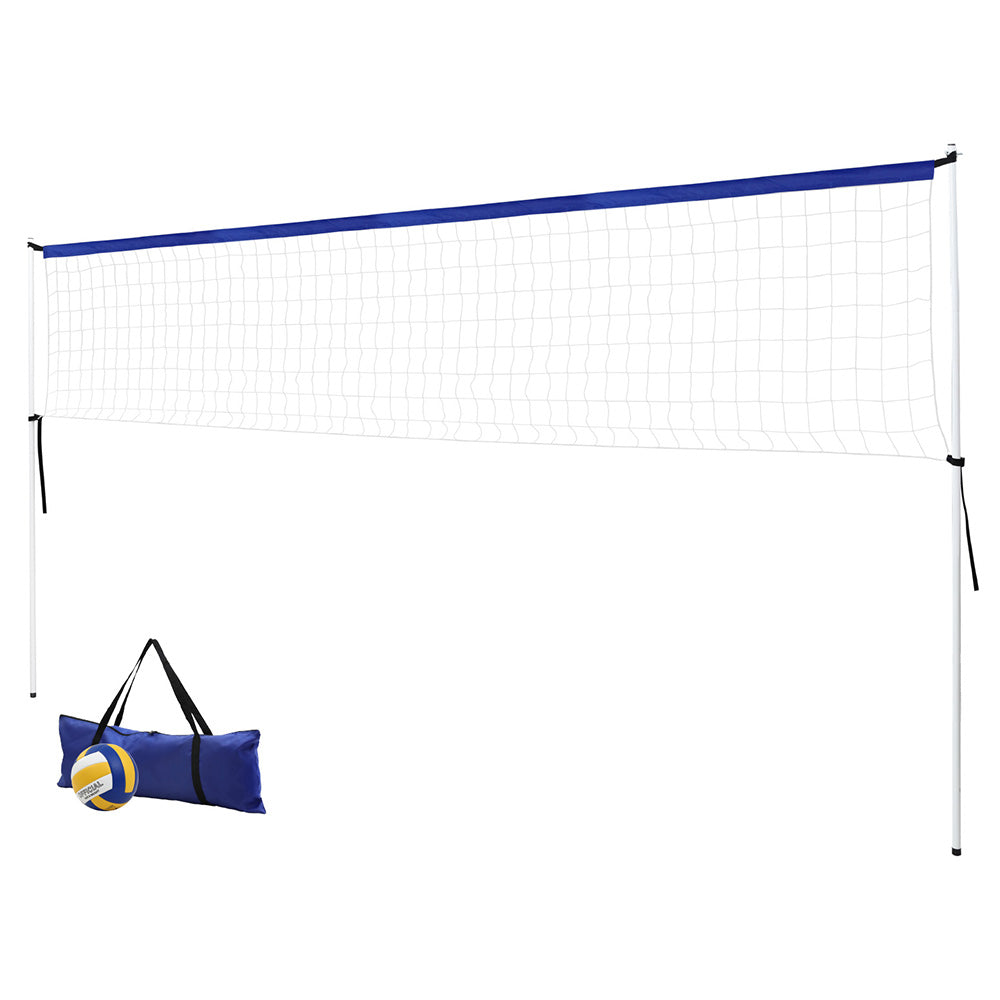 Everfit 6M Portable Volleyball Net Set Adjustable Height Multi-Sport Net with Ball and Bag-Sports & Fitness > Ball Sports > Basketball & Basketball Accessories-PEROZ Accessories