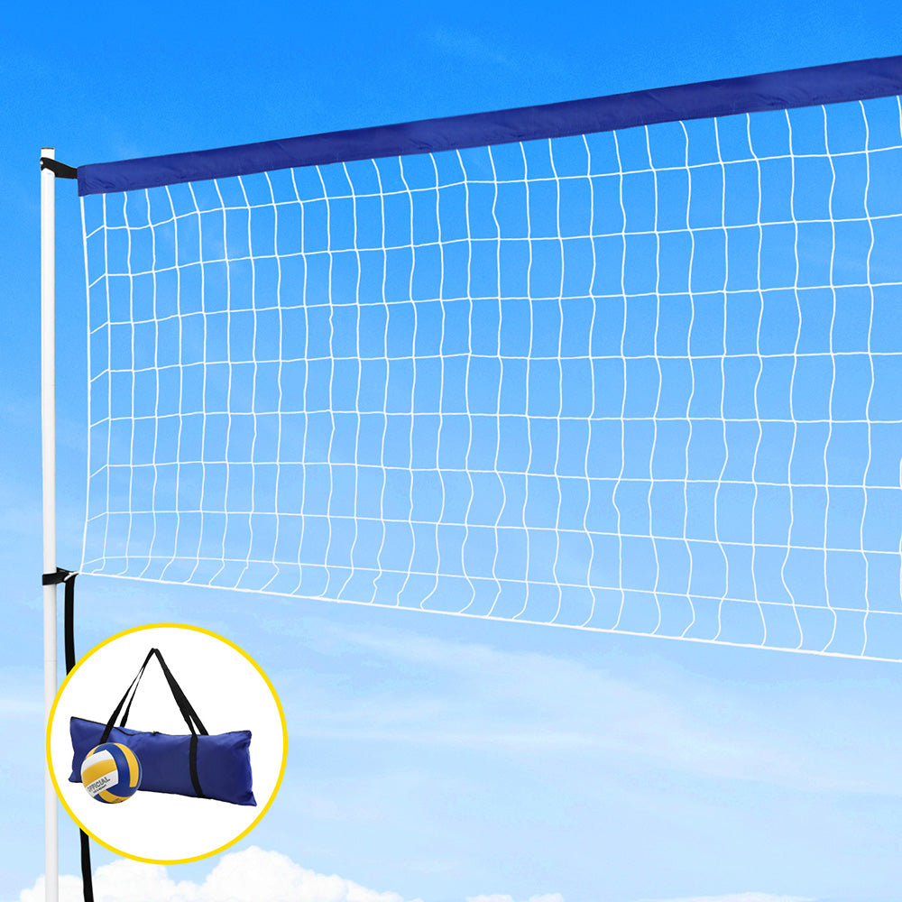 Everfit 6M Portable Volleyball Net Set Adjustable Height Multi-Sport Net with Ball and Bag-Sports & Fitness > Ball Sports > Basketball & Basketball Accessories-PEROZ Accessories