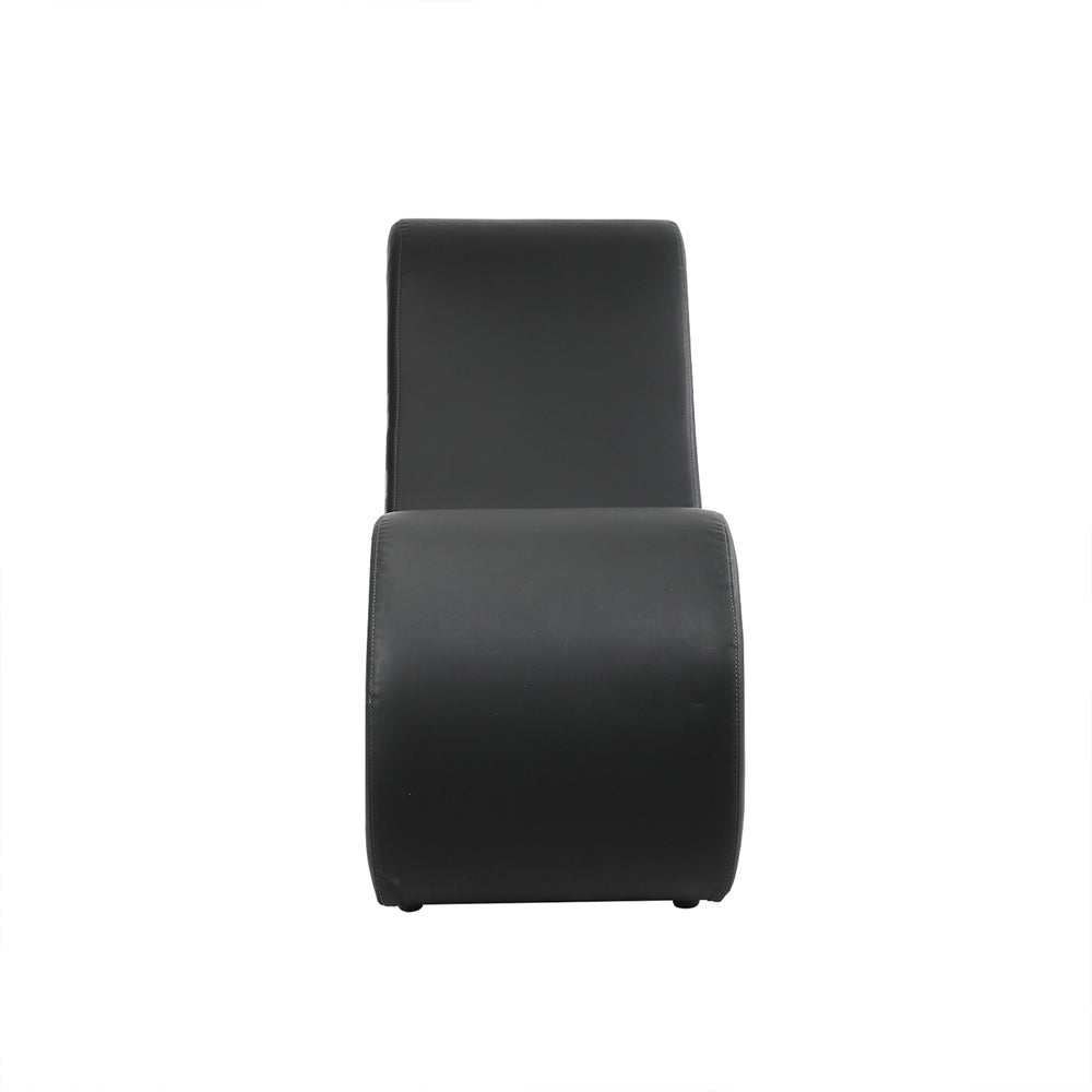 Oikiture Tantra Sofa Love Seat Chaise Lounge Couples Yoga Bed Black-Sofa-PEROZ Accessories