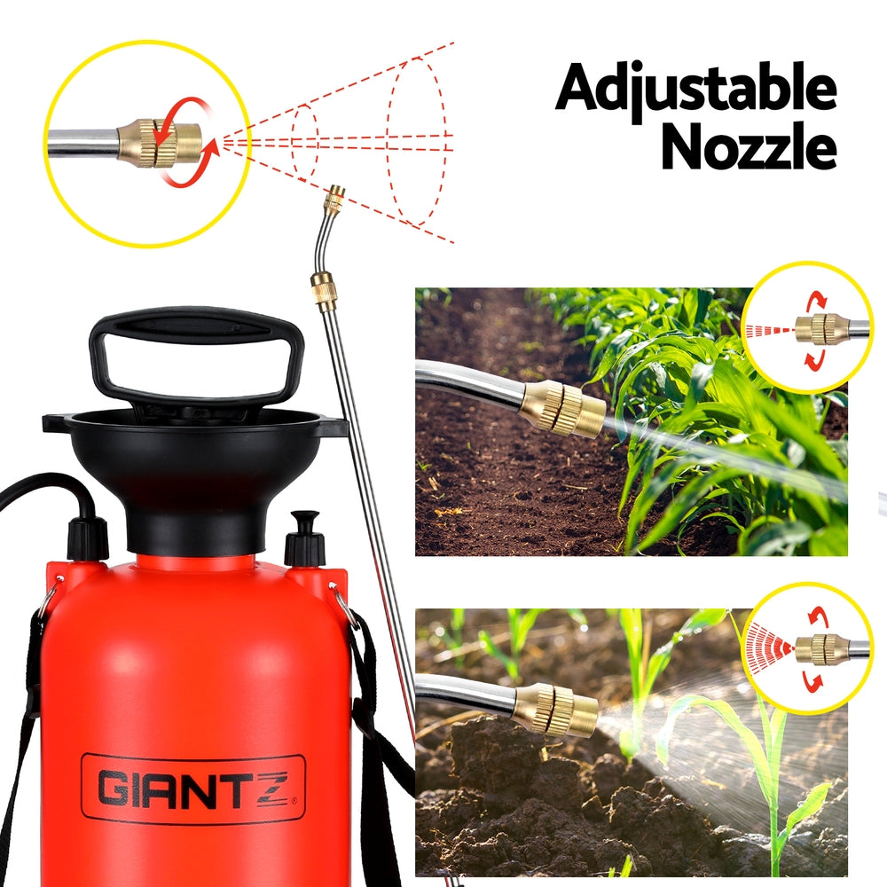 Giantz Weed Sprayer Pressure 7L Shoulder Garden Spray-Home & Garden > Garden Tools > Herbicides-PEROZ Accessories