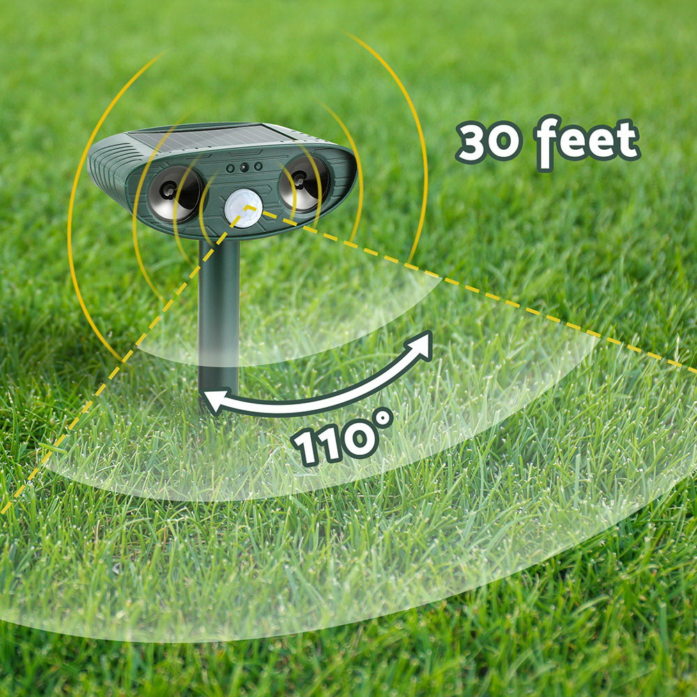 Gardeon Snake Repeller Ultrasonic Battery USB Powered-Electronics > Battery Chargers & Power > Batteries-PEROZ Accessories