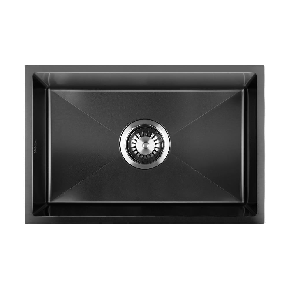 Welba Stainless Steel Sink Single Under/Top/Flush Mount 45X30CM-Stainless Steel Sink-PEROZ Accessories