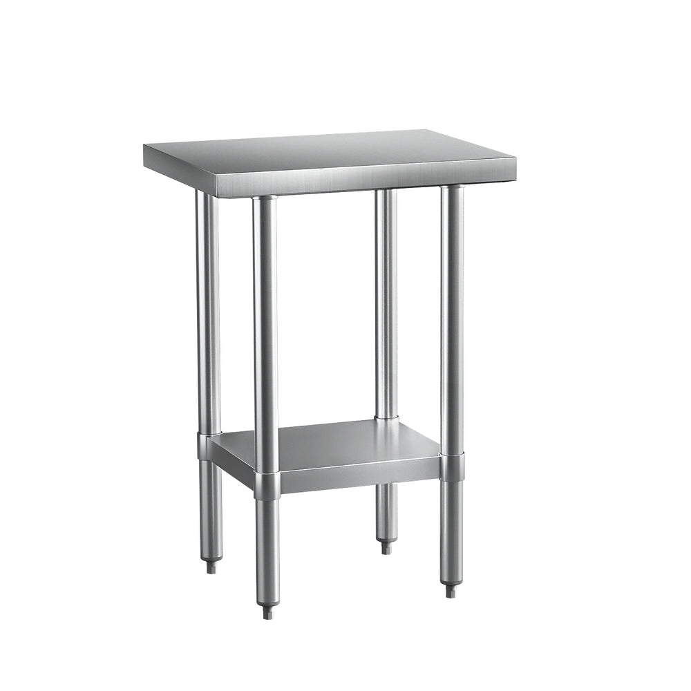 Cefito Stainless Steel Kitchen Benches Work Bench 610x457mm 430-Furniture > Dining > Kitchen Sinks-PEROZ Accessories