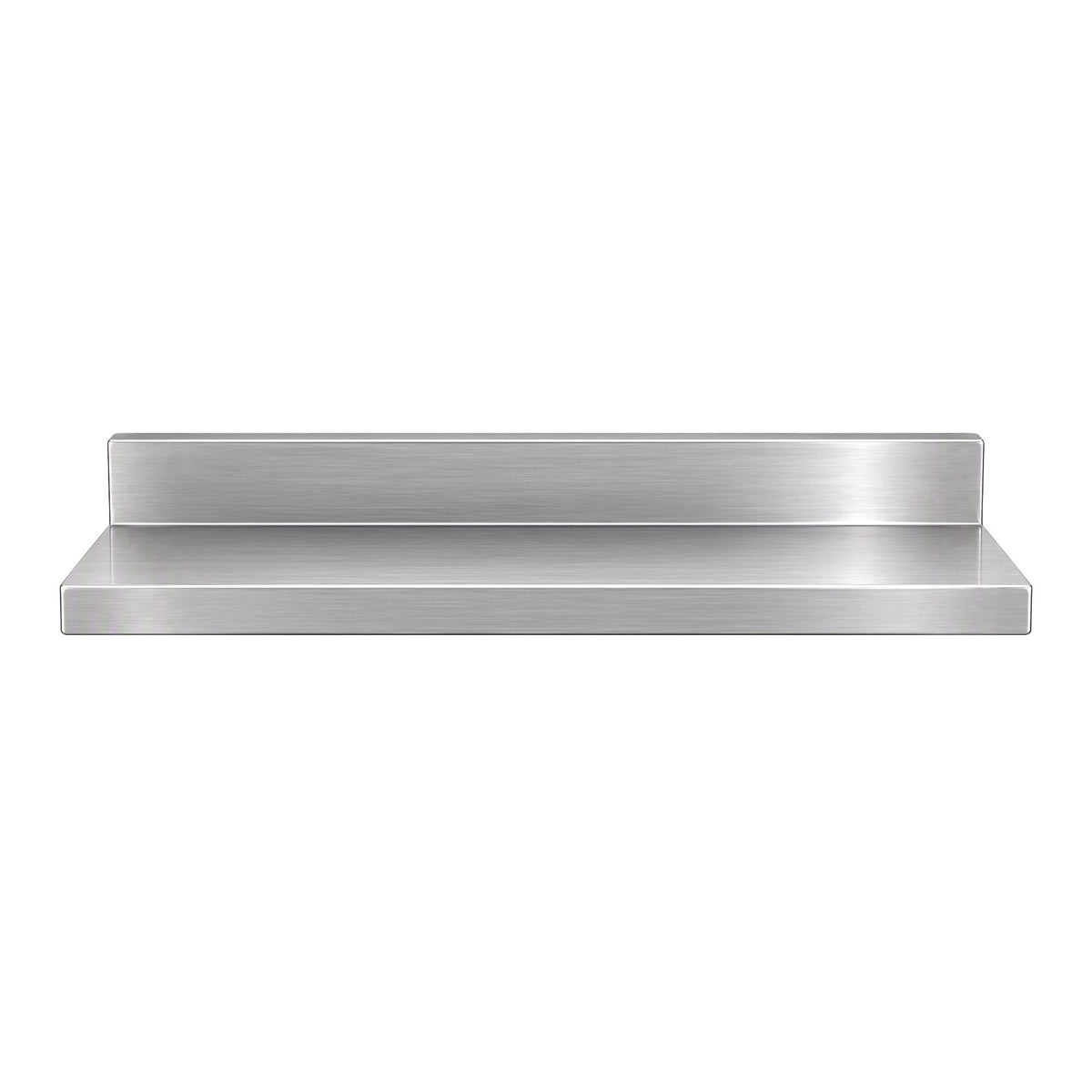 Cefito 610 x 220mm 430 Stainless Steel L-Shaped Kitchen Wall Shelf-Tools > Tools Storage > Wall Storage Racks-PEROZ Accessories