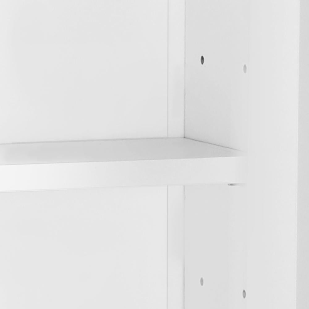 Oikiture 60cm Bathroom Mirror Cabinet with Adjustable Shelves Wall Mounted Storage Shaving-Bathroom Cabinet-PEROZ Accessories