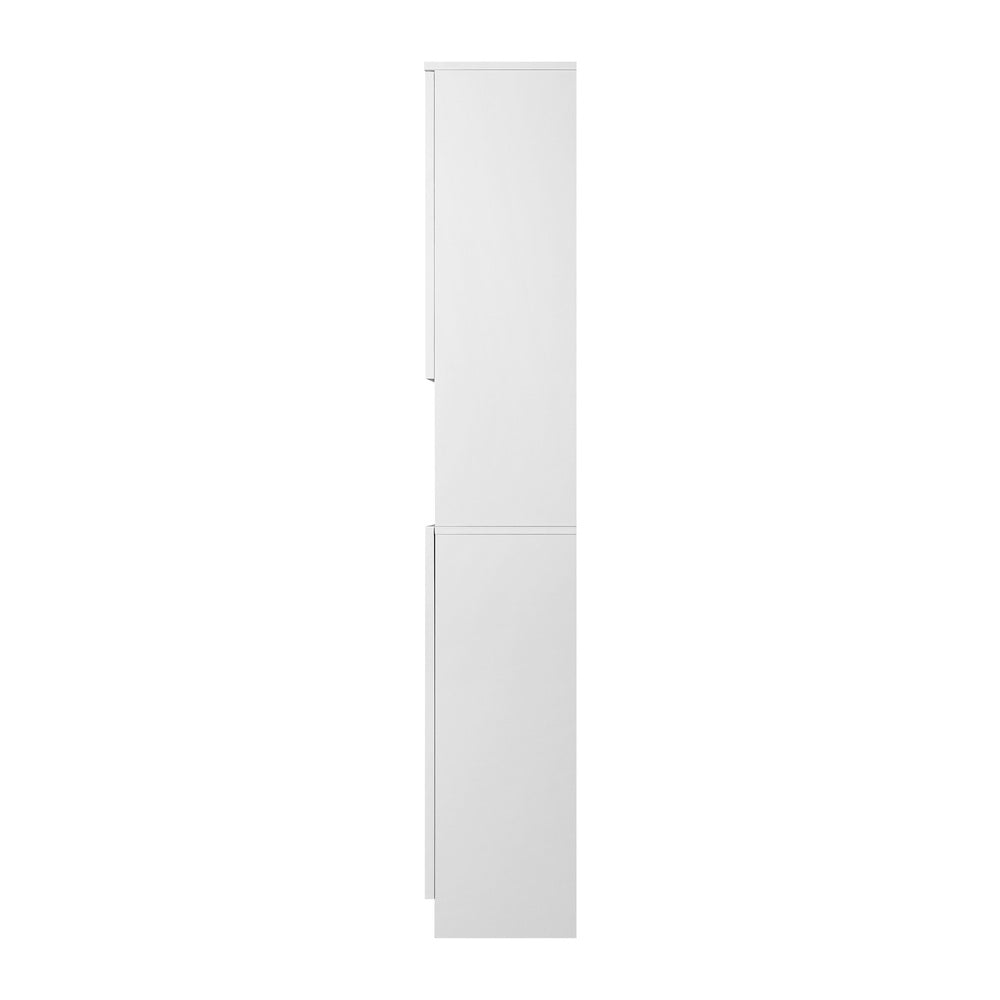 Oikiture Bathroom Cabinet Storage Laundry Tall Slim Toilet Cupboard Furniture-Bathroom Storage-PEROZ Accessories