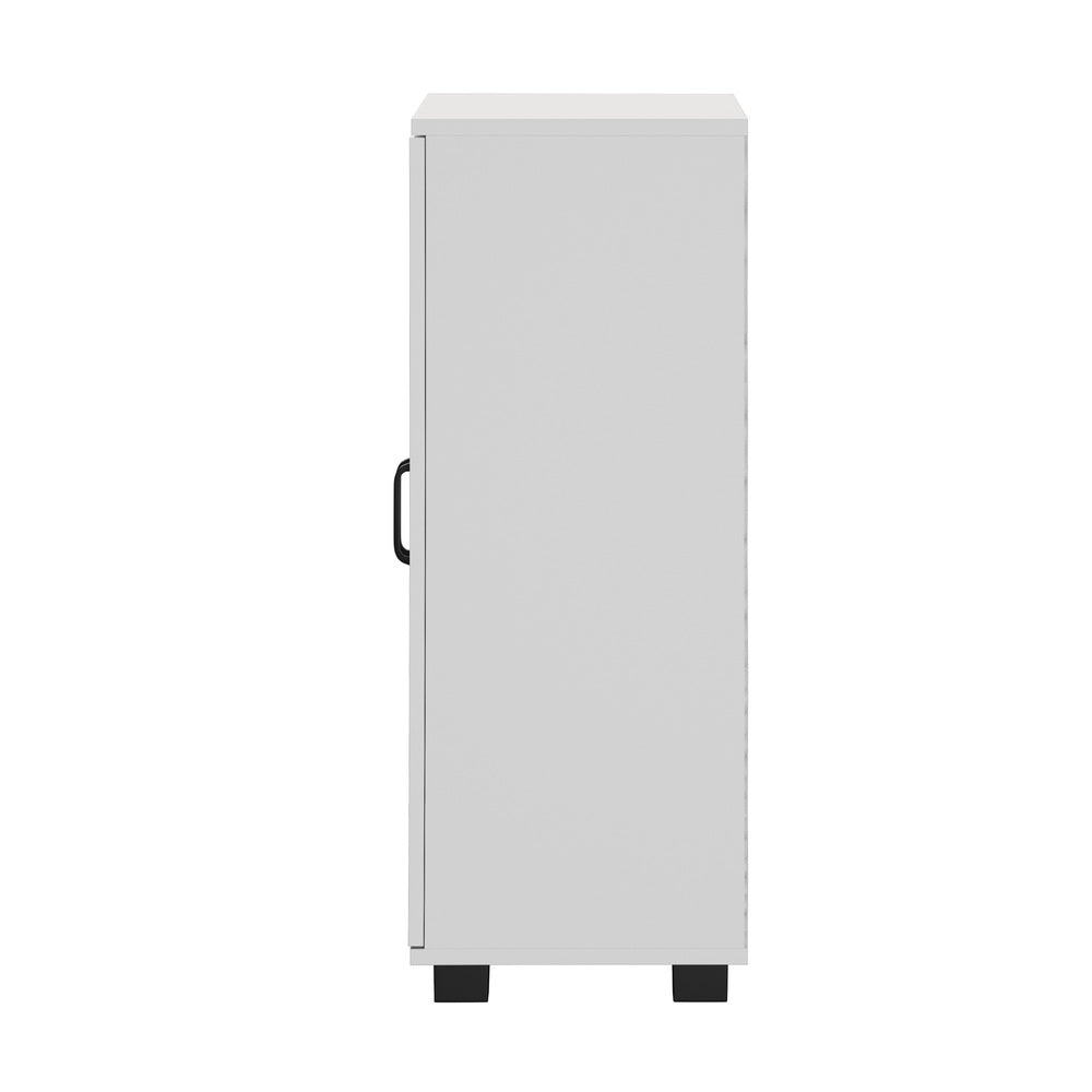 Oikiture Storage Cabinet Buffet Sideboard 2 Door White-Storage Cabinet-PEROZ Accessories