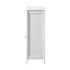 Oikiture Bathroom Cabinet Two Rattan Door White-Bathroom Cabinets-PEROZ Accessories