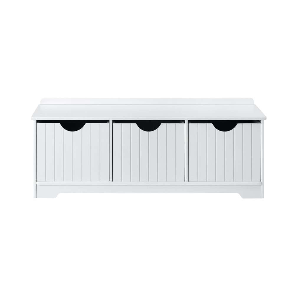 Oikiture Kids Toy Storage Box Organiser Seating Bench-Kid Storage-PEROZ Accessories