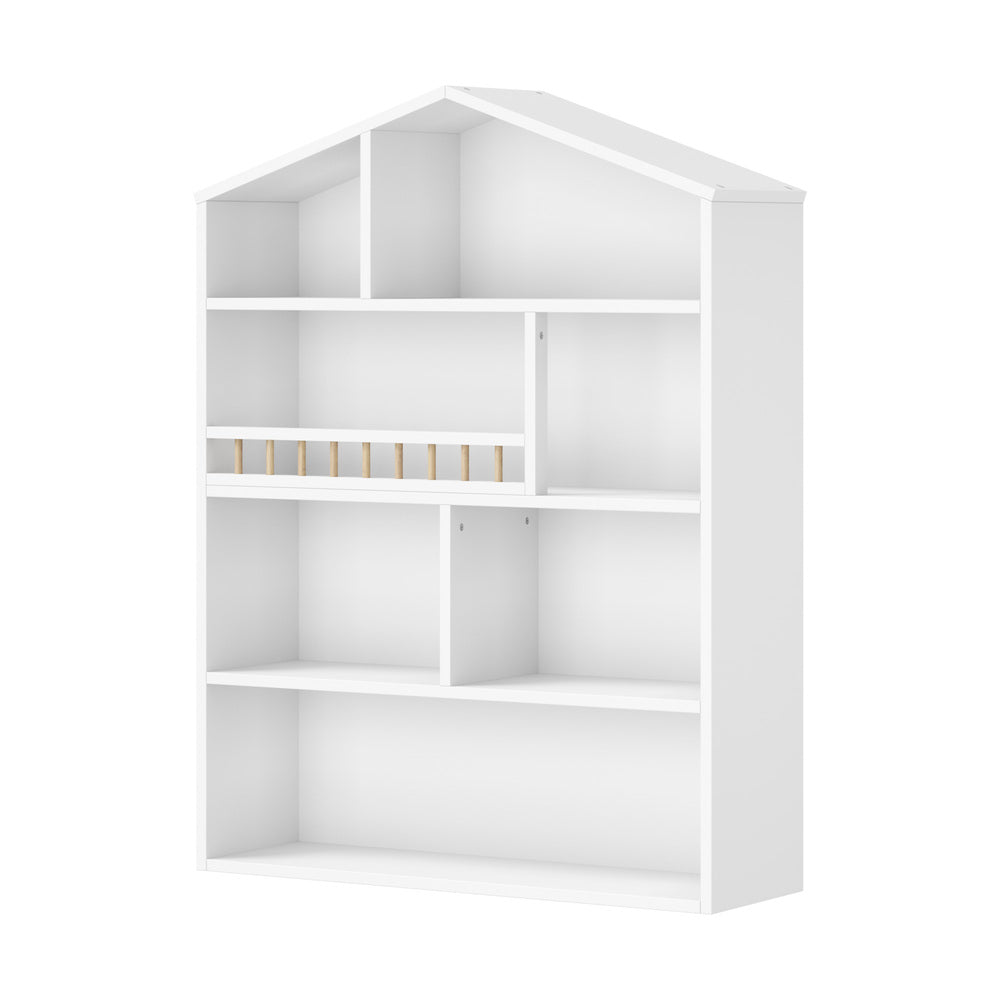 Oikiture Kids Bookshelf Bookcase Organiser Display Shelf-Bookshelf-PEROZ Accessories