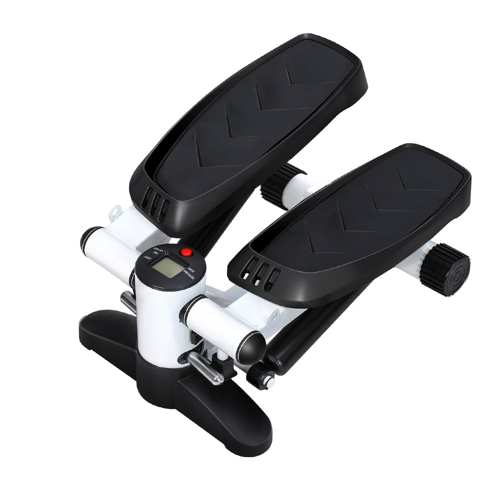 Everfit Mini Stepper with Resistance Rope Aerobic Trainer 150KG White-Sports & Fitness > Fitness Accessories-PEROZ Accessories