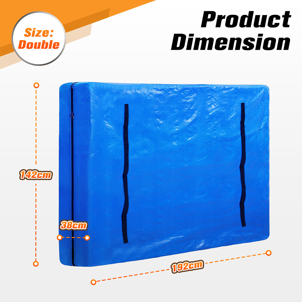 MOBI Mattress Bag Waterproof Protector Dust Cover Double Size-Mattresses Bag-PEROZ Accessories