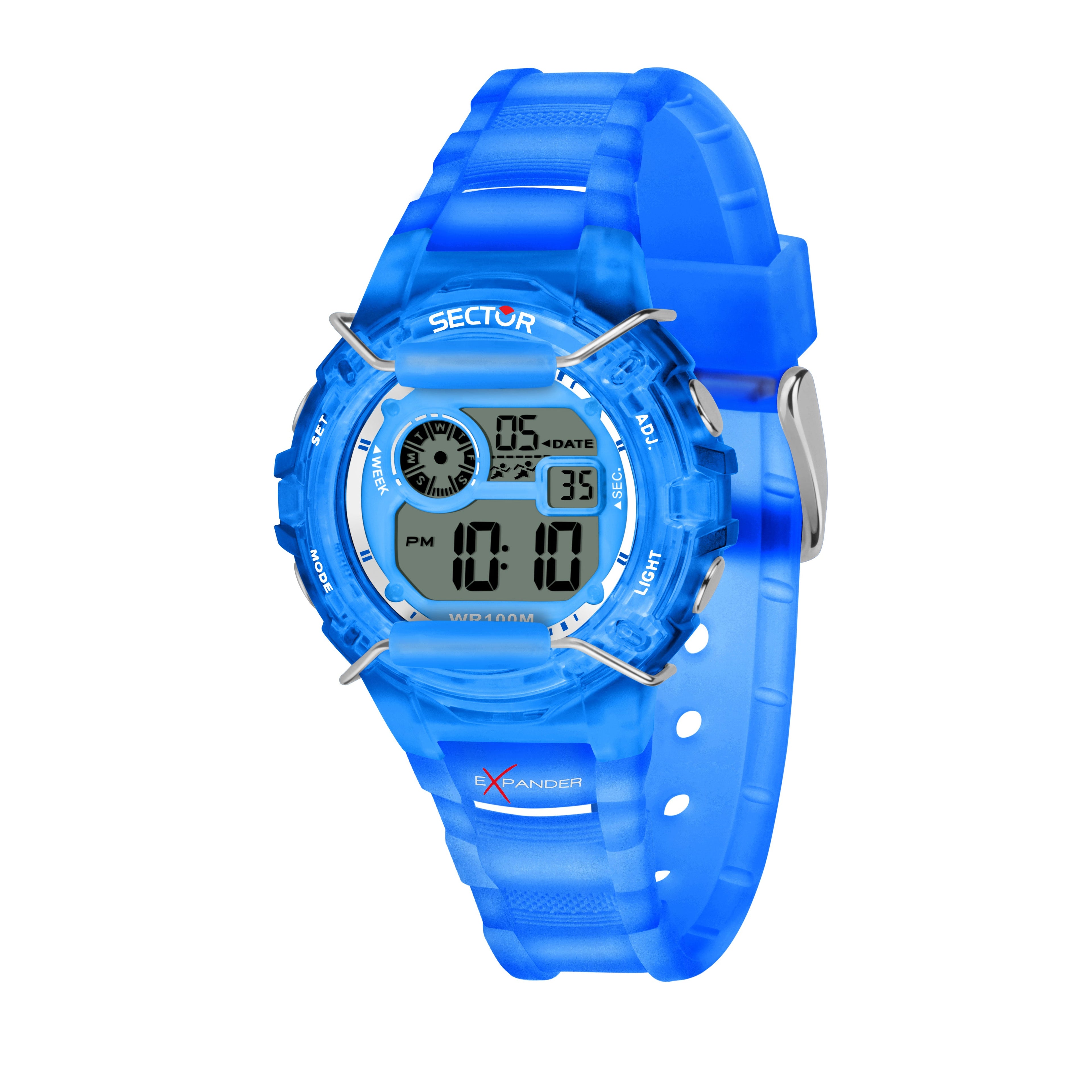 Sector EX-05 Blue Digital Watch-PEROZ Accessories