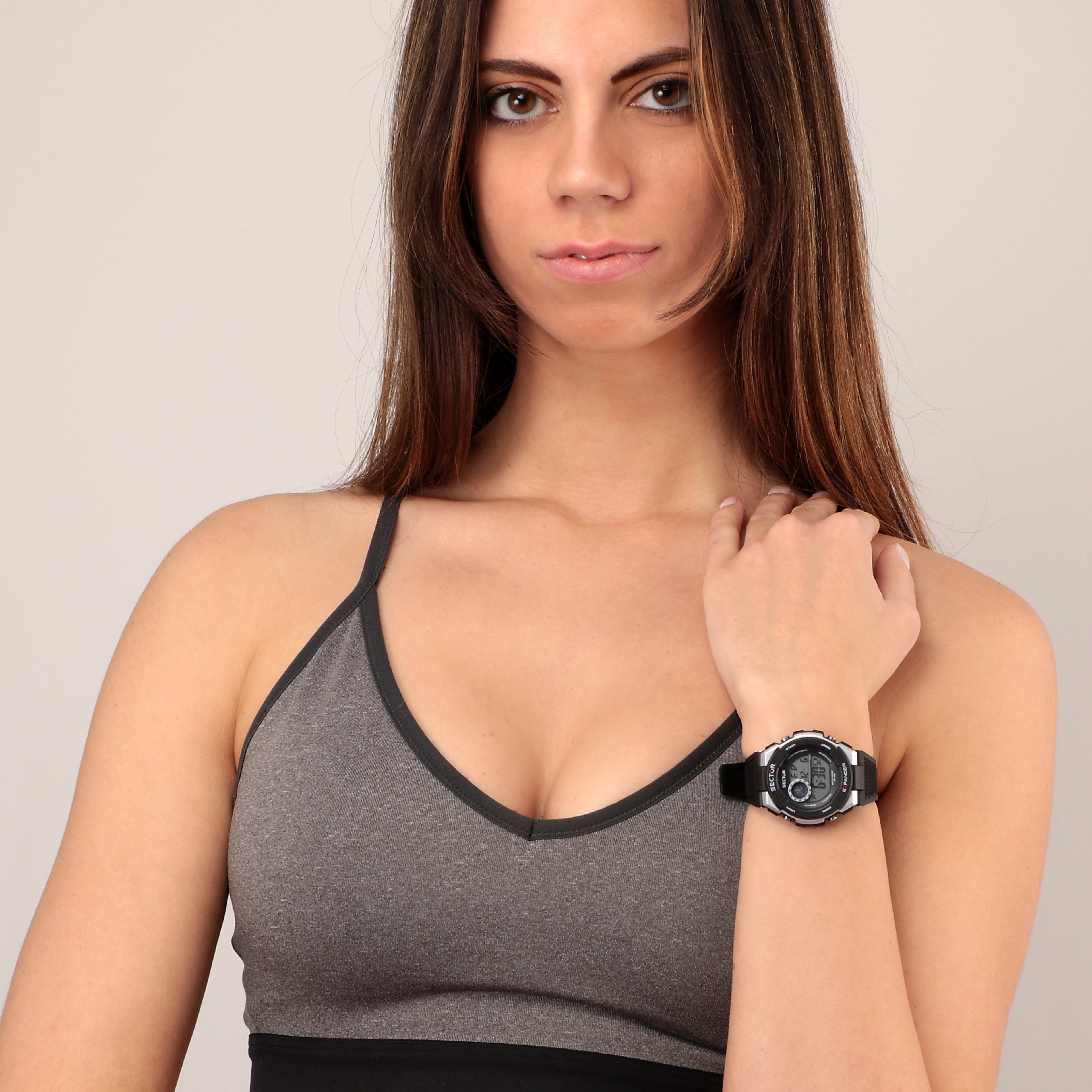 Sector EX-10 Black Digital Watch-PEROZ Accessories