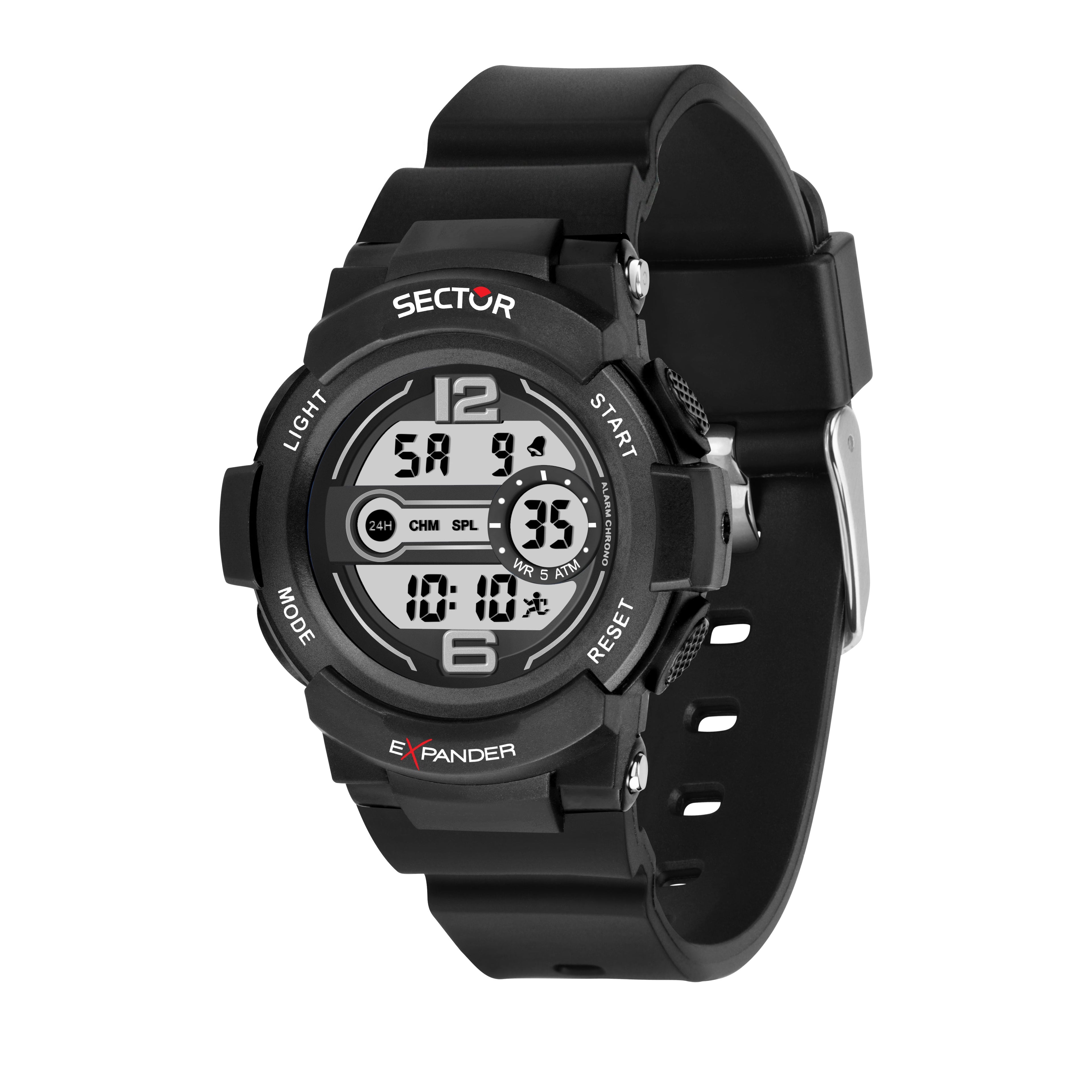 Sector EX-16 Black Digital Watch-PEROZ Accessories