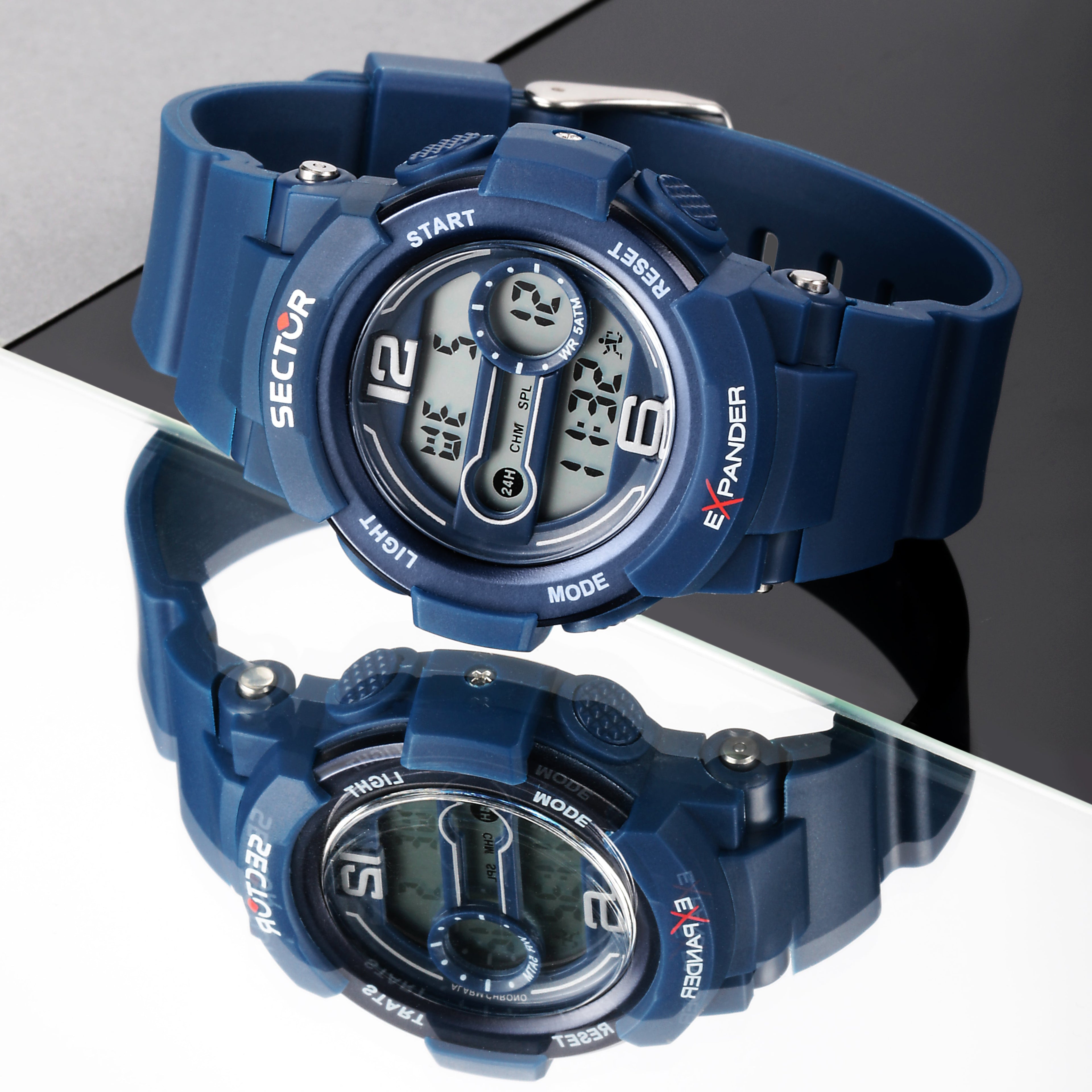 Sector EX-16 Blue Digital Watch-PEROZ Accessories