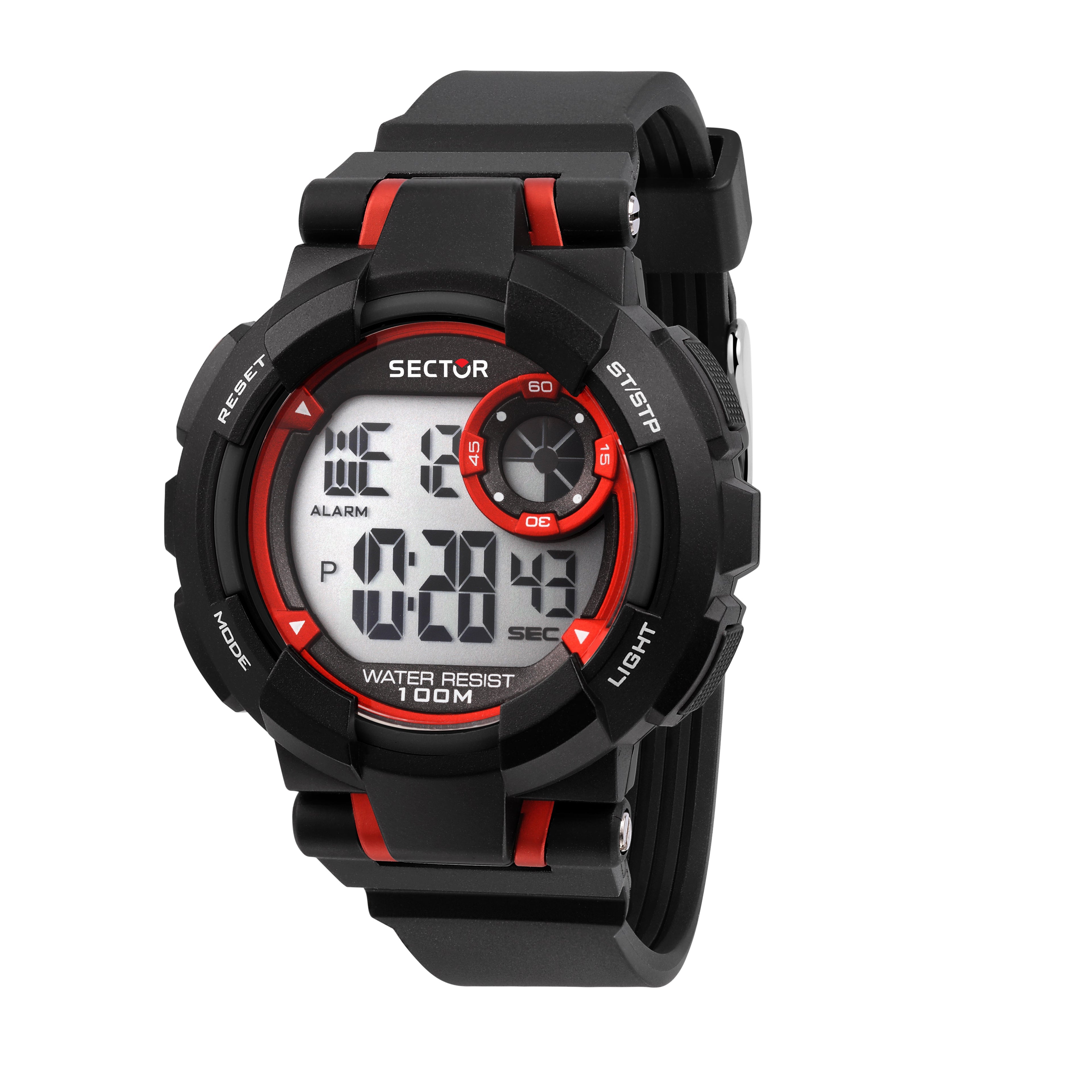 Sector Ex-36 Black Digital Watch-PEROZ Accessories