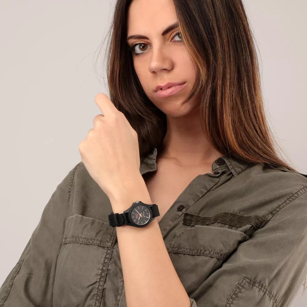 Sector Ladies Save the Ocean Black Nato Watch-PEROZ Accessories