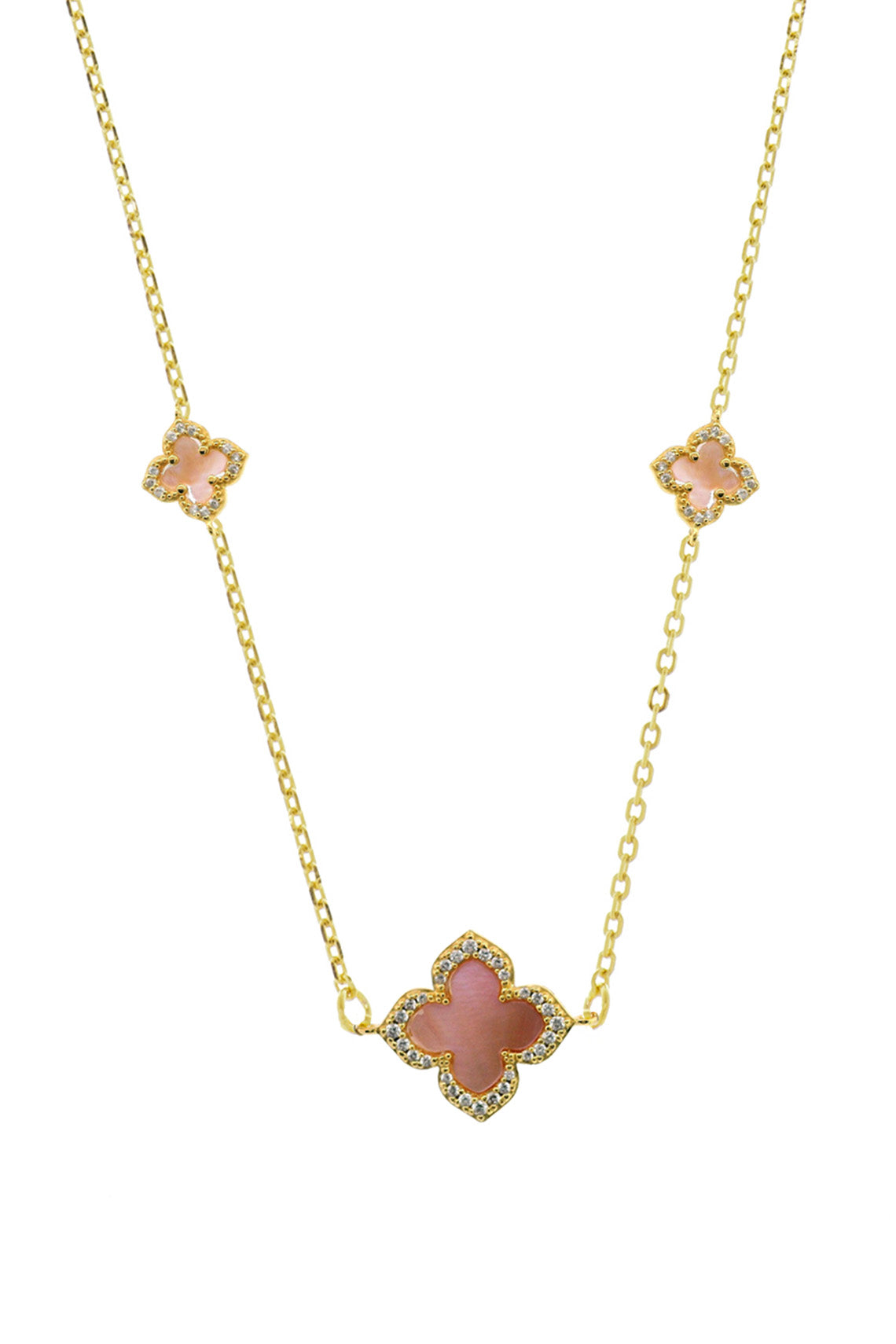 SYDNEY SOIRÉE FAIRWATER MOTHER OF PEARL DELUXE NECKLACE GOLD-PEROZ Accessories