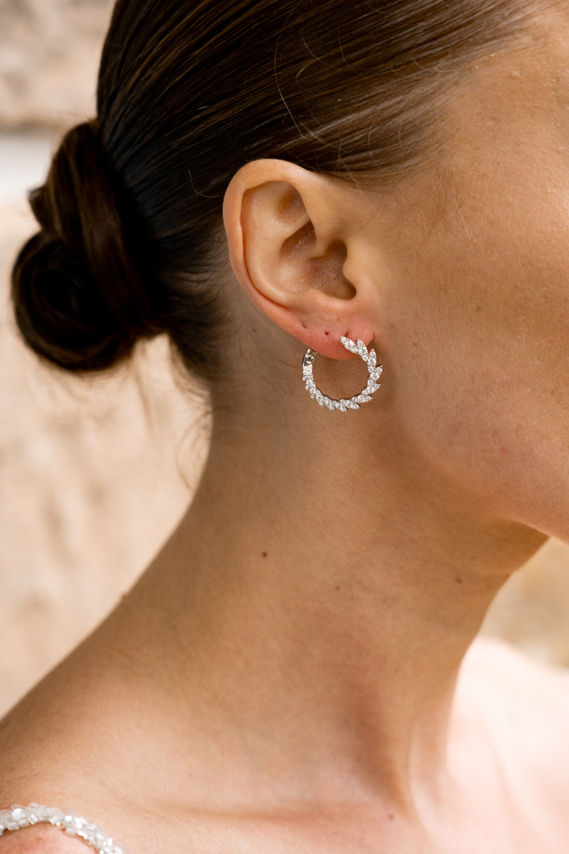 SYDNEY SOIRÉE POINT PIPER EARRINGS SILVER-PEROZ Accessories