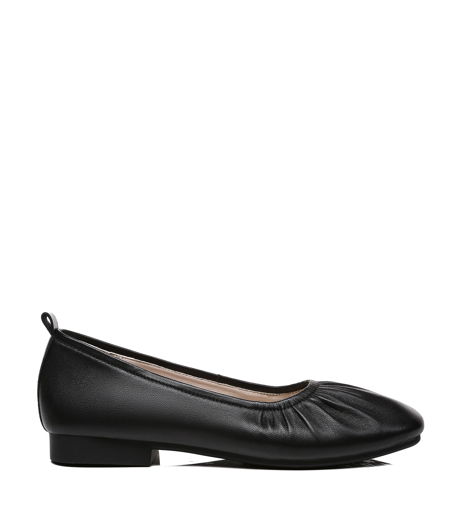 TARRAMARRA Square Toe Leather Ballet Flats Women Devora-Flats-PEROZ Accessories
