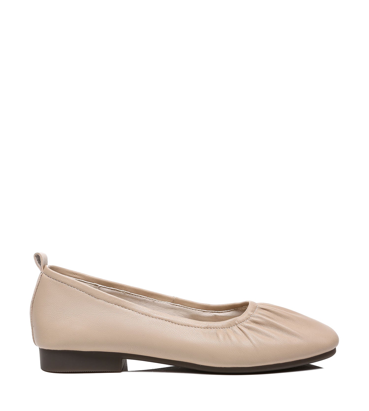 TARRAMARRA Square Toe Leather Ballet Flats Women Devora-Flats-PEROZ Accessories