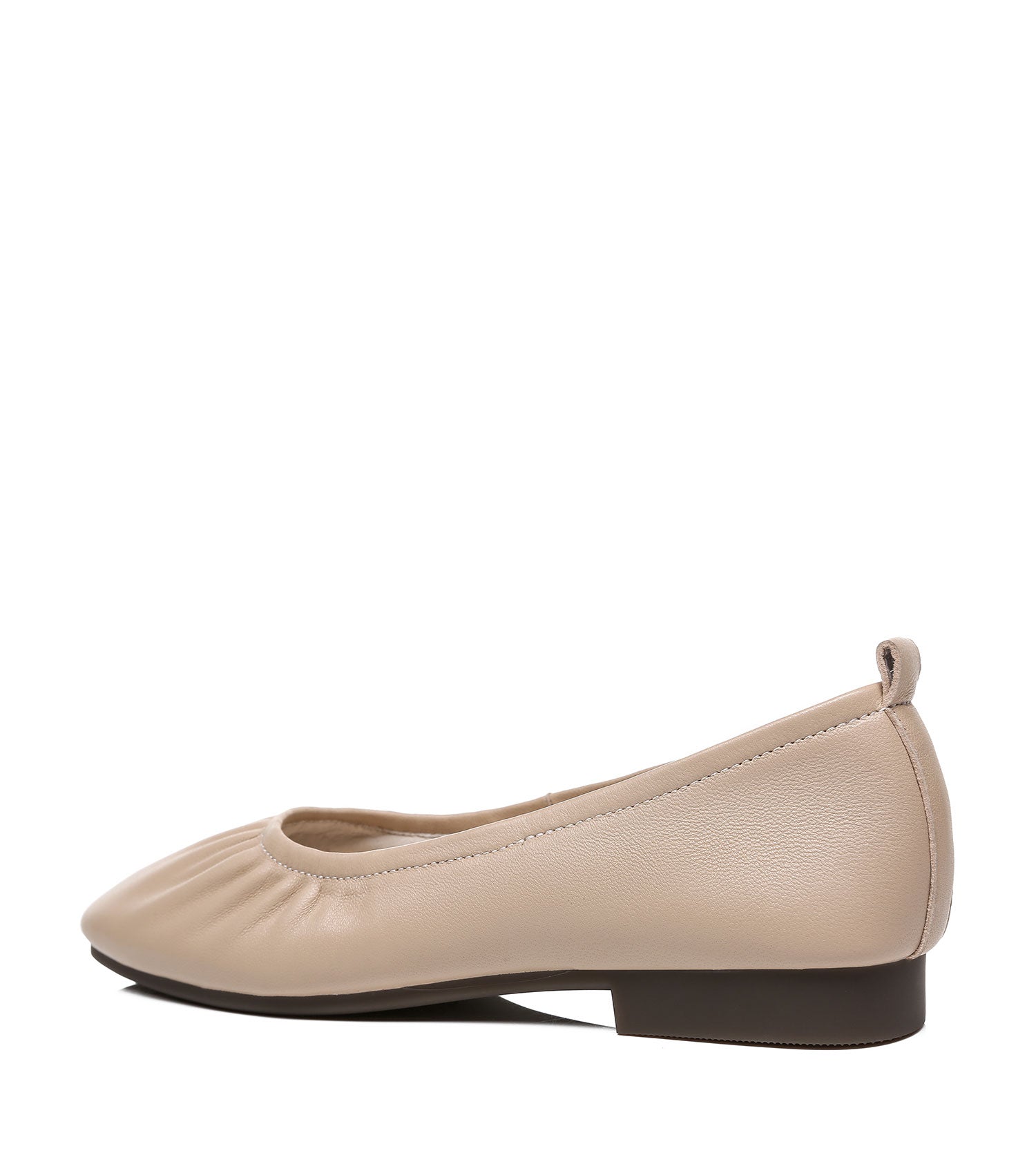 TARRAMARRA Square Toe Leather Ballet Flats Women Devora-Flats-PEROZ Accessories