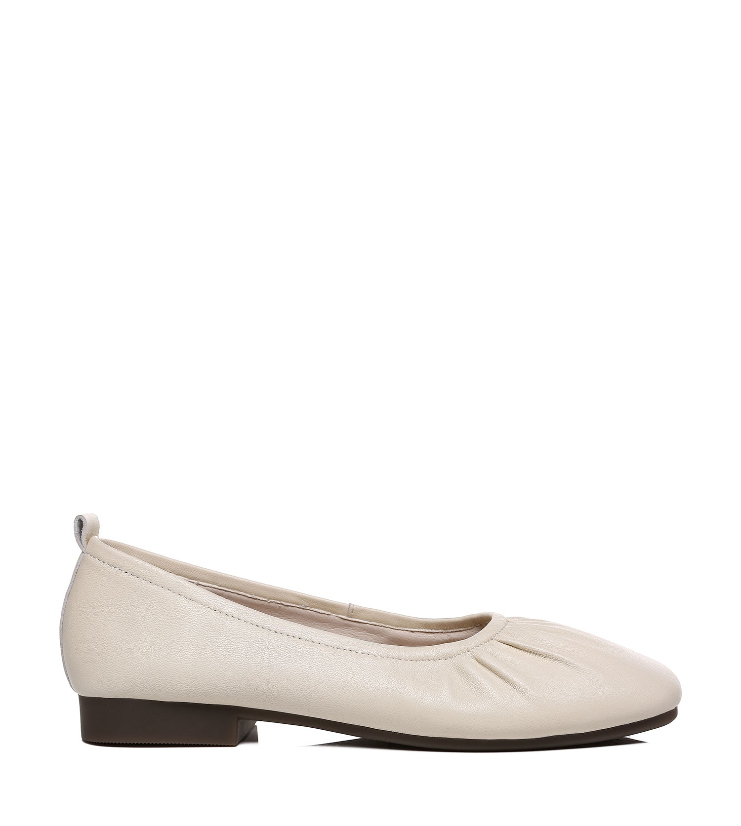TARRAMARRA Square Toe Leather Ballet Flats Women Devora-Flats-PEROZ Accessories