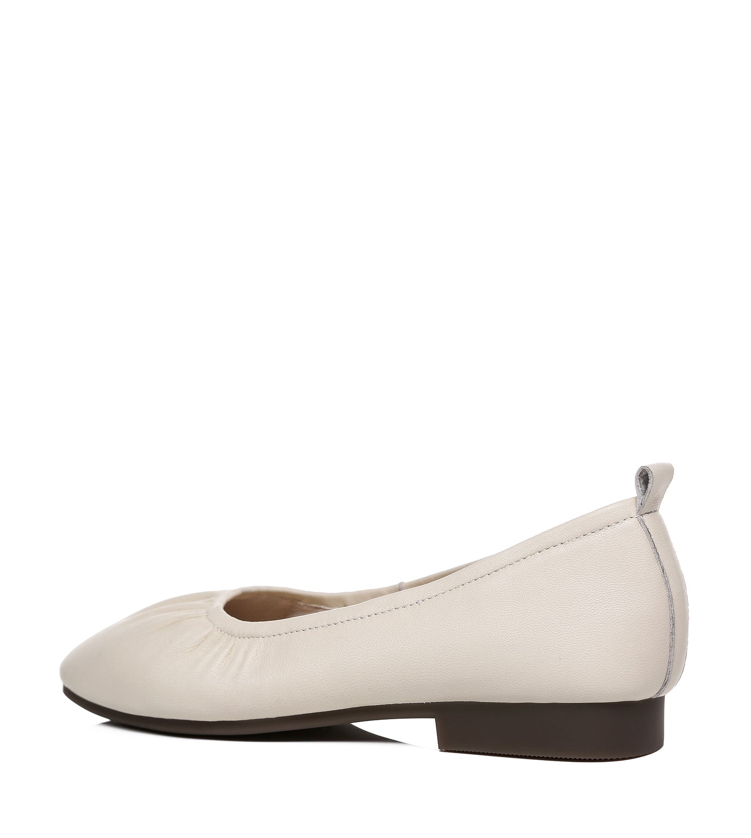 TARRAMARRA Square Toe Leather Ballet Flats Women Devora-Flats-PEROZ Accessories