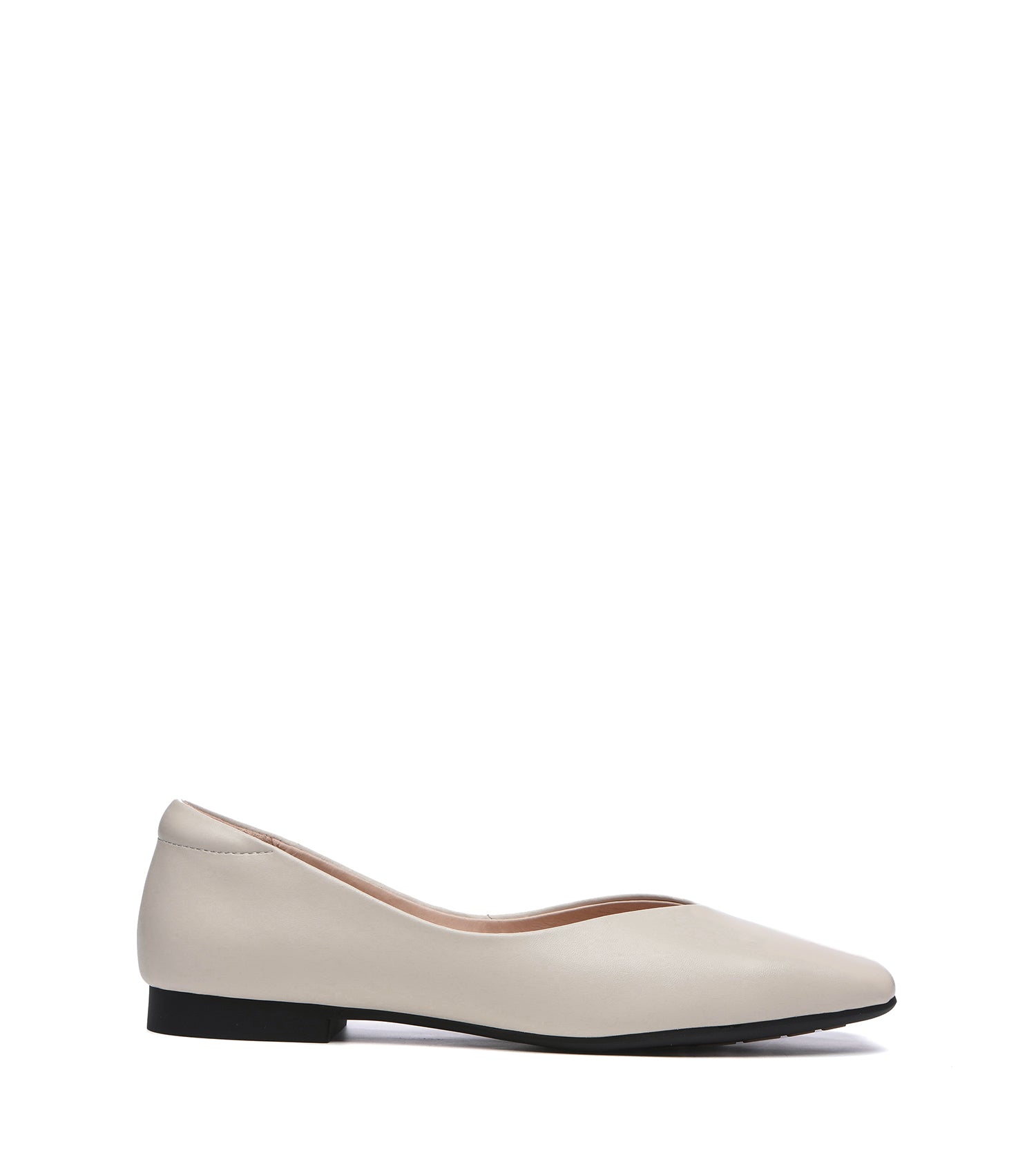 TARRAMARRA Square Toe Leather Ballet Flats Women Libera-Flats-PEROZ Accessories