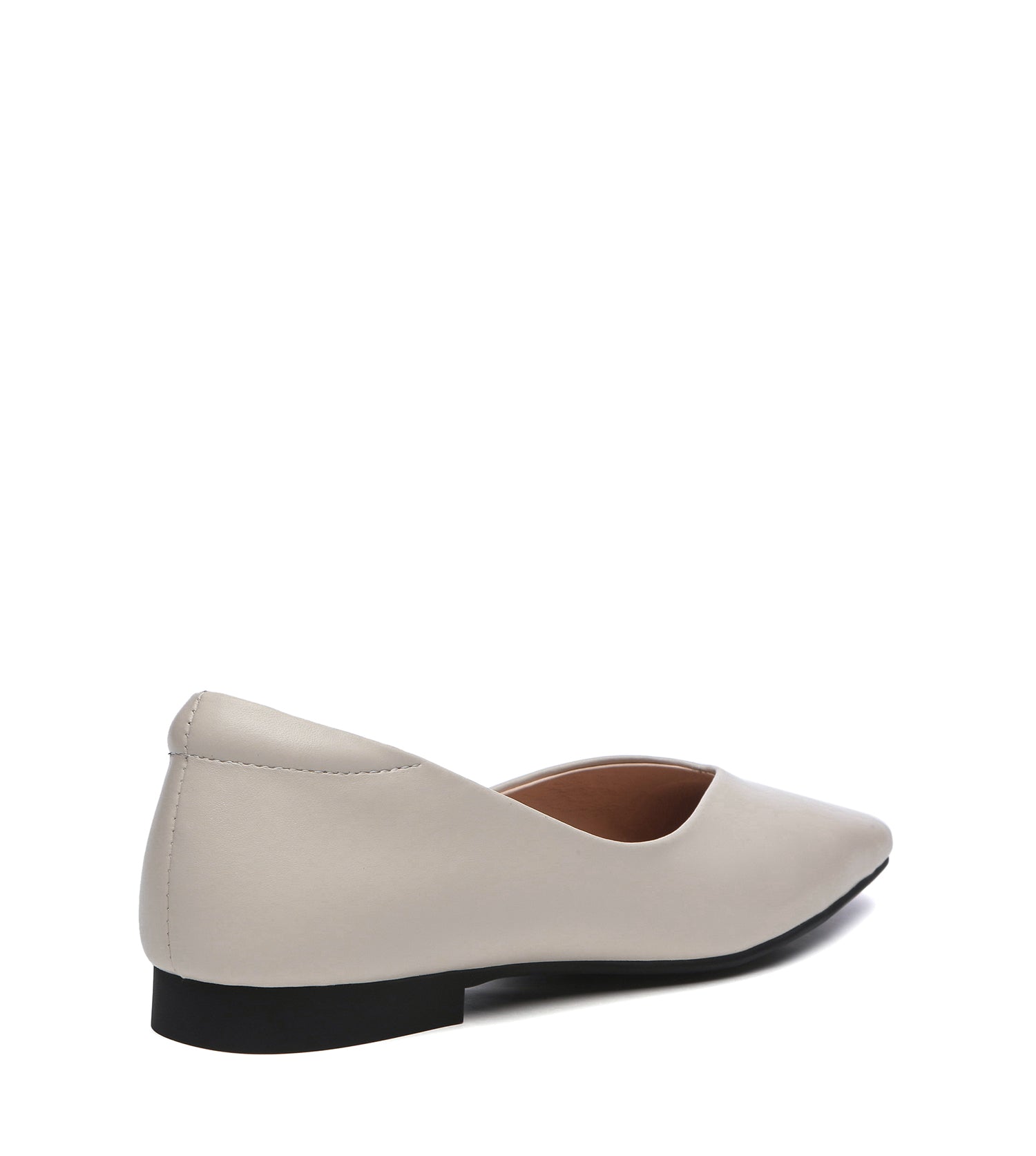 TARRAMARRA Square Toe Leather Ballet Flats Women Libera-Flats-PEROZ Accessories